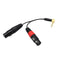 (1/8 Inch) Unbalanced 3.5mm to Dual XLR Cable (Dual  XLR to 3.5mm Cable) Male to