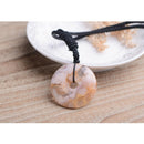 Cherry Blossoms Agat Pendant DIY Fashion Peace Buckle Making Jewelry Supply