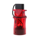 7-Way Round To 4 Pin Flat Trailer Wire Light Power Adapter Plug with Dust Cap