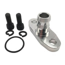 18mm Barb Garrett T3 T4 T04B Billet Aluminum Turbo Oil Drain Return