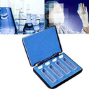 4pcs 3.5ml Optical Quartz Cuvettes 10mm Cuvette Cell E9G5 F9T1 Spectrophoto L2Z1
