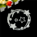Star Circle Flower Stencil Cutting Dies Hands-on DIYScrapbooking Album Craft  Z