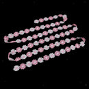 2 Yards 2.5cm Beautiful Daisy Flower Lace Trim Ribbon DIY for Sewing Crafts