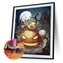 Diamond Painting Halloween Pumpkin Full Round Drill Cross Stitch (WX438)