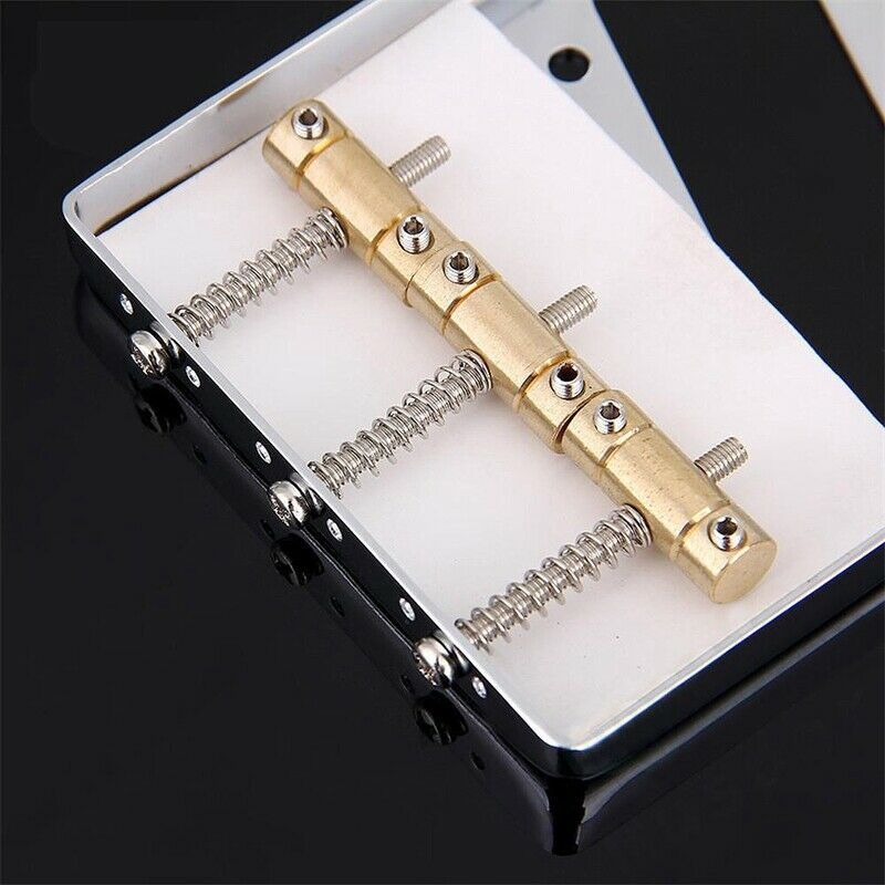 Electric Guitar 3 Tl Saddle Ashtray Saddle Bridge with Screws for Fender Te