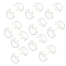 20 Pcs Silicone Earbud For Covert Acoustic Tube Earpiece Walkie Talkie Radio