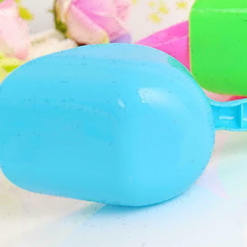 Plastic Pet Dog Food Shovel Feeder Puppy Cat Scoop Garden Tool Random Sent E1M1