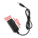 USB Boost Cable 5V Step Up to 9V 12V Voltage Converter 1A Step-up Display 3CAU