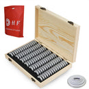 Wooden Display Coin Storage Box Commemorative Portable Universal Collection Case