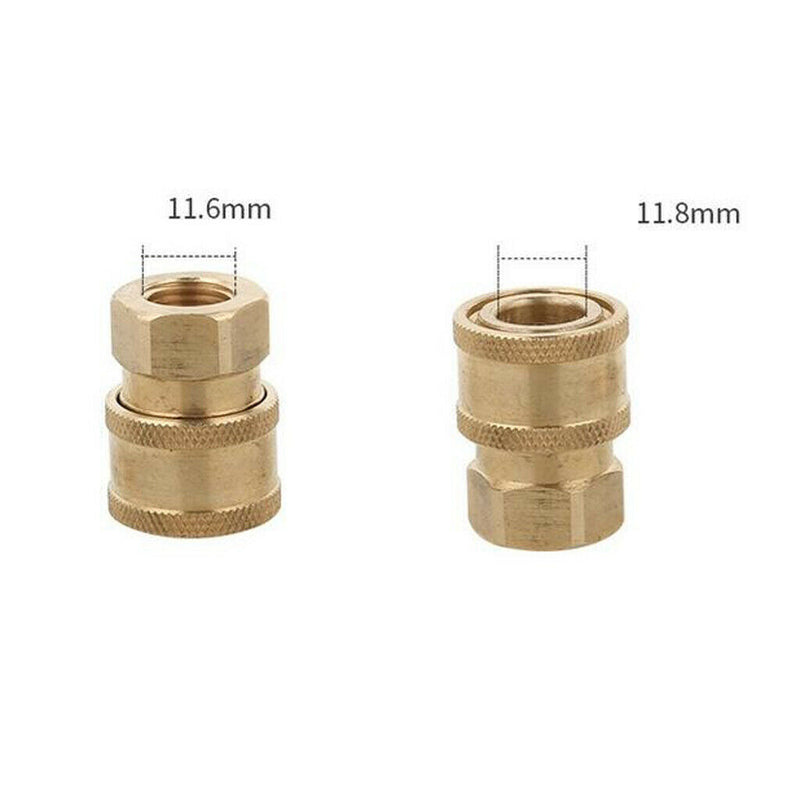 4x Release Coupler Pressure Washer Garden Pipe