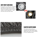 Reflective Waterproof Bicycle Cover Anti UV Bike Sunscreen Dust Cover Black