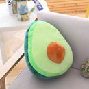 Large Avocado Plush Toys Cute Fruit Stuffed Pillow - Comfy Throw Pillow Sofa