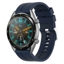 Silicone Wristband Strap for Huawei Watch GT 2 Honor Magic (Midnight Blue)