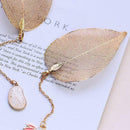 School Stationery Festival Gift Metal Bookmarks for Books Cartoon Leaf Office D2