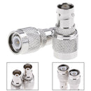 1Pc BNC female jack To TNC male plug RF connector coaxial converter adap JR
