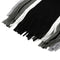 Han Edition Tassel Man With Thick Color Matching Striped Scarf #gib