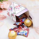 25pcs Floral Candy Box Wedding Box Wedding Favors and Gifts Event Party Sup