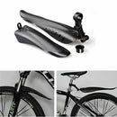 1Pair High Strength Bicycle Mudguard Mountain Bike Front Rear Quick Release U3F6