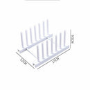 2Pcs/set Drain Stand Dish Drying Plastic Rack Drainer Storage Newest Useful