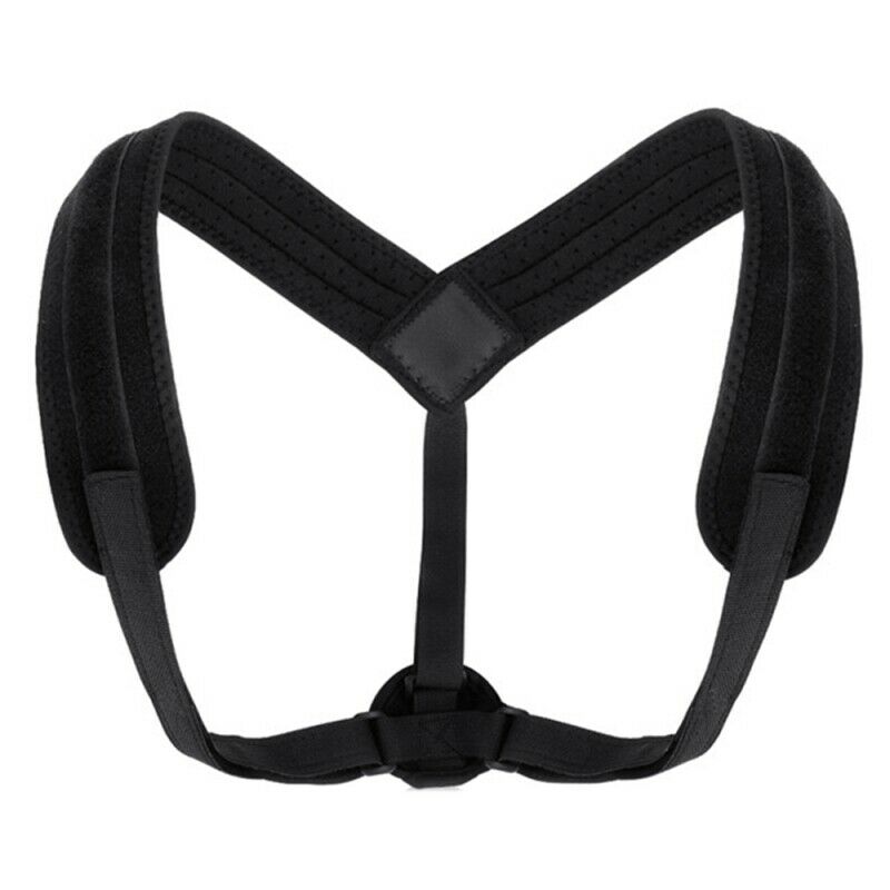 Posture Corrector Support Men Women Back Shoulder Brace Belt Adjustable x 1