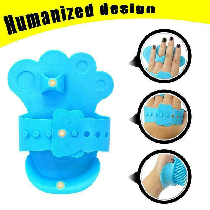 Rubber Dog Grooming Brush Cleaning Massage Comb Glove New For Small Dogs La K1S8