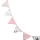 12 Flags 3.2m Nordic Double-side Printed Cotton Fabric Bunting Pennant Flag