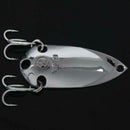 5X(YAPADA Spoon Zinc Alloy Hard Fishing Lure Holographic Cicada Shape SpoonJ7S2)