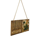 Greeting for St. Patrick Day Wooden Hanging Board Massage Writing Plaque