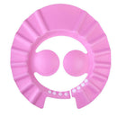 Adjustable Baby Kids Shampoo Cap Bath Shower Cap Wash Hair Shield Pink