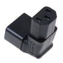 Down angled IEC adapter,right angled IEC 320 C14 to C13 for TV wall moun OZ