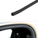 Universal Auto Car Door Hood Trunk Edge Rubber Weatherstrip Seal Strip 2M/79"
