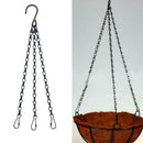 Hanging Flower Plant Pot Chain Basket Planter Holder Home Garden Balcony 2019