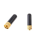 2x SRH805S SMA-F Short Antenna for 136-174MHz + 400-470MHz Two Way Radio