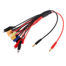 Multifunction Balance Charging 10 IN 1 Cable Adapter for RC Drone Charger