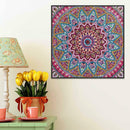 5D DIY Special Shaped Diamond Painting Color Flower Cross Stitch Embroidery