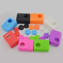 Rubber Gel Silicone Protective Soft Back Skin Case Cover For SJCAM Cam Red