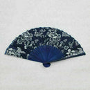 Chinese Summer Folding Hand Fan Fabric Flower Floral .Party G7M2 Favor S0B6 E7E2