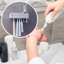 New UV Toothbrush Cleaner Sanitizer Sterilizer Holder Automatic Toothpaste Clean