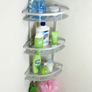 Bathroom Accessories Space Aluminum Shower Caddy Wire Basket Storage Shelves M3C
