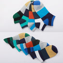 5pairs/lot Men Socks Good Quality Short Socks Antiskid Invisible Casual Cy