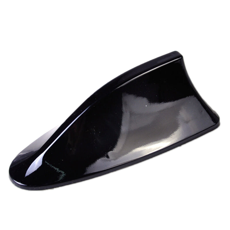 Universal Car Roof Shark Fin Antenna Aerial FM AM Radio Signal Replacement Black