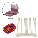 Plastic Knitting Loom Craft Weaving Tool for DIY Handmade Scarf Hat Wall Hanging