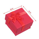 24-Piece Gift Box Set - Square Ring Jewelry Box for Anniversaries, Weddings I3A4