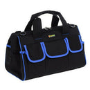1X(Yileqi 17 Inch Multifunction Repair Electrician Tool Bag Single Shoulder
