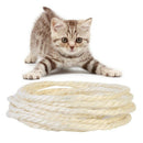 6Mm Sisal Rope for Cats Scratching Post Toys Making Diy Desk Foot Stool Cha