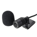 Black Car DVD Radio Audio Mini External Stereo Microphone 3.5mm Jack Plug Mic