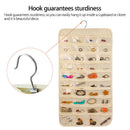 80Pockets Hanging Jewelry Organizers Storage for Holding Earring Jewelrie  OZ