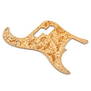 Wooden Guitar Pickguard Scratch Plate Protector for PB Electric Bass Parts