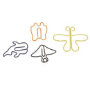 Colored Metal Wire Animal Paper Clips,Bookmarks,60pcs,School Stationery Gift