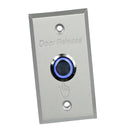 Steel Door Exit Release Push Button Home Switch Panel Part And LED Backlight